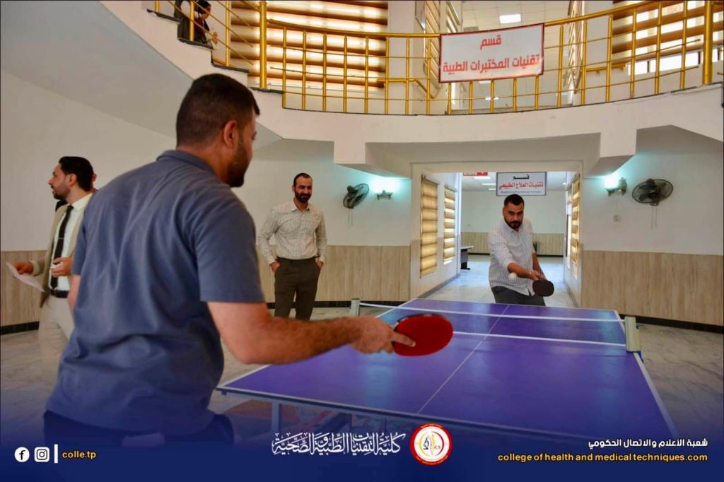 انطلاق بطولة تنس الطاولة ضمن فعاليات يوم الرياضة الجامعي