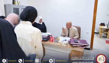 زيارة تفقدية للأقسام الداخلية للطالبات